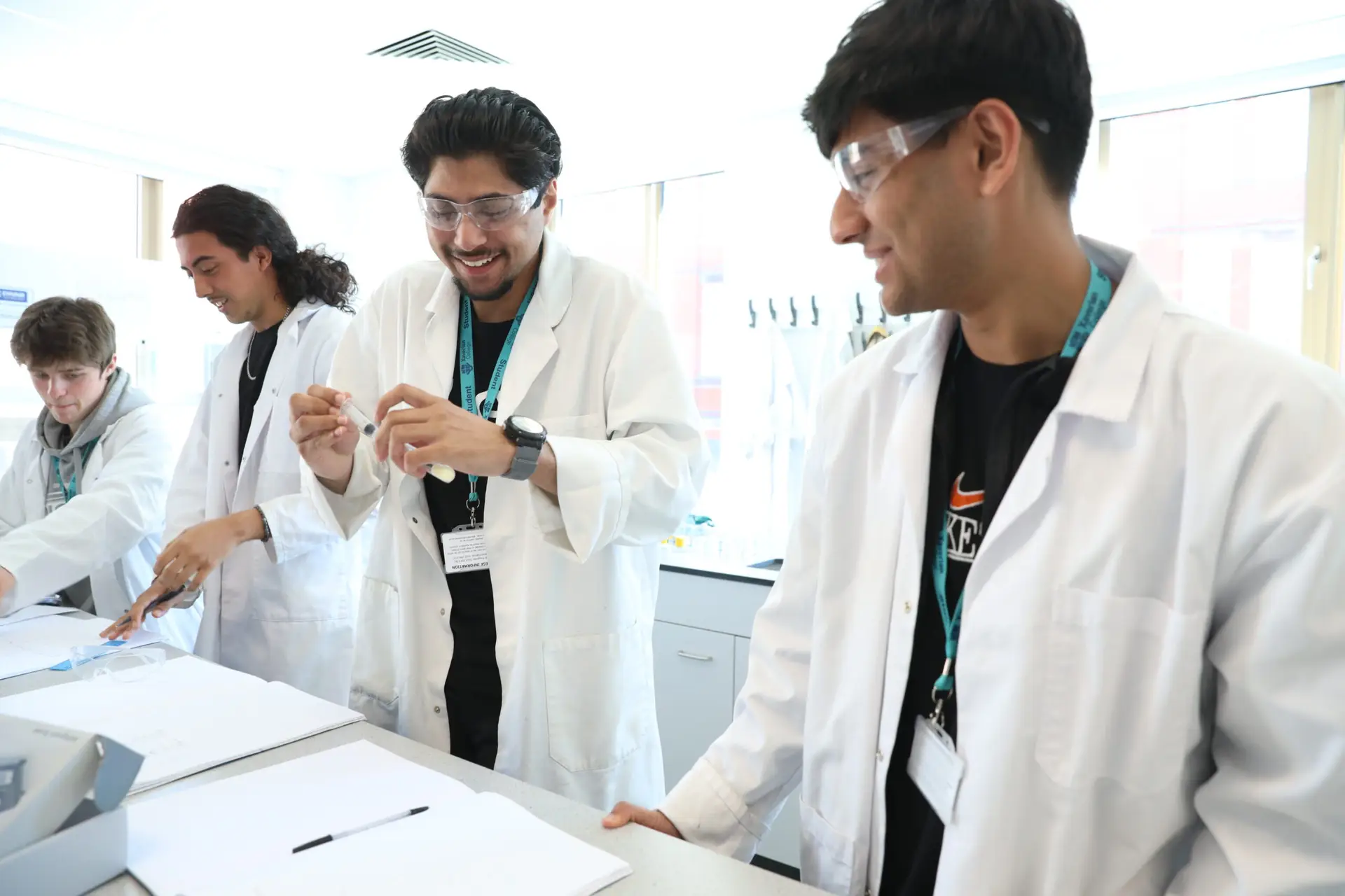 science lab